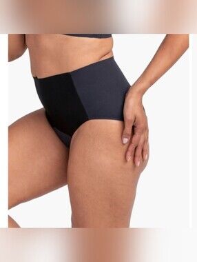 Honeylove ShineTech Brief Shapewear Panty Vamp Black 2X New With Tags